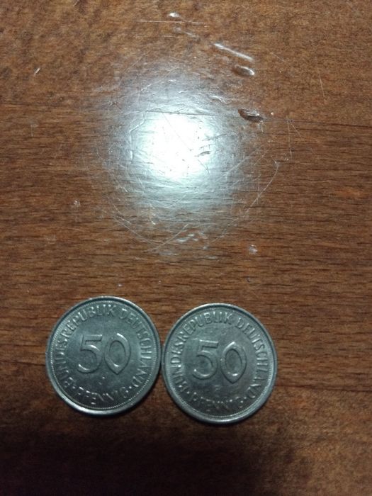 Монета 50пфенігів Німеччина,інші