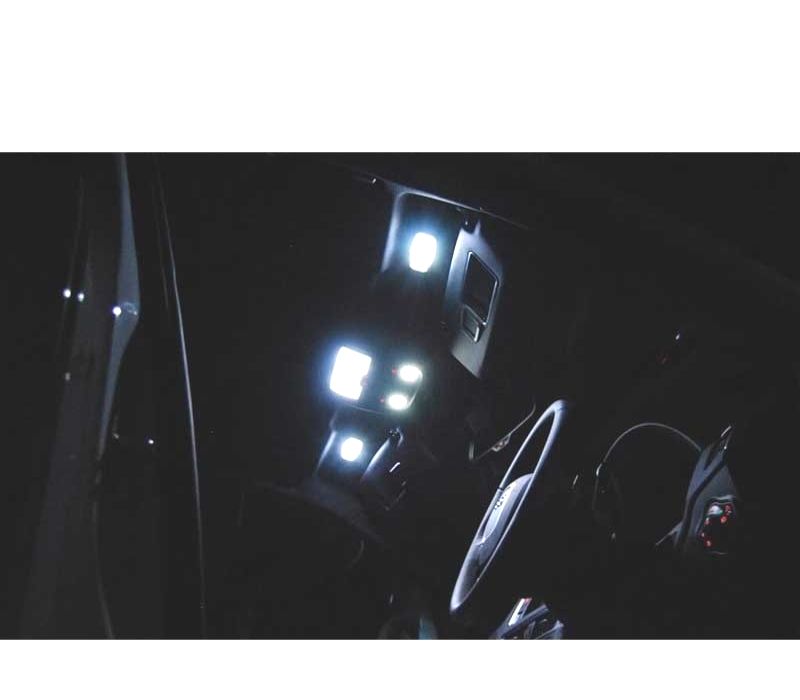 KIT COMPLETO DE 17 LÂMPADAS LED INTERIOR AUDI Q3 QUATTRO 2011- 2015
