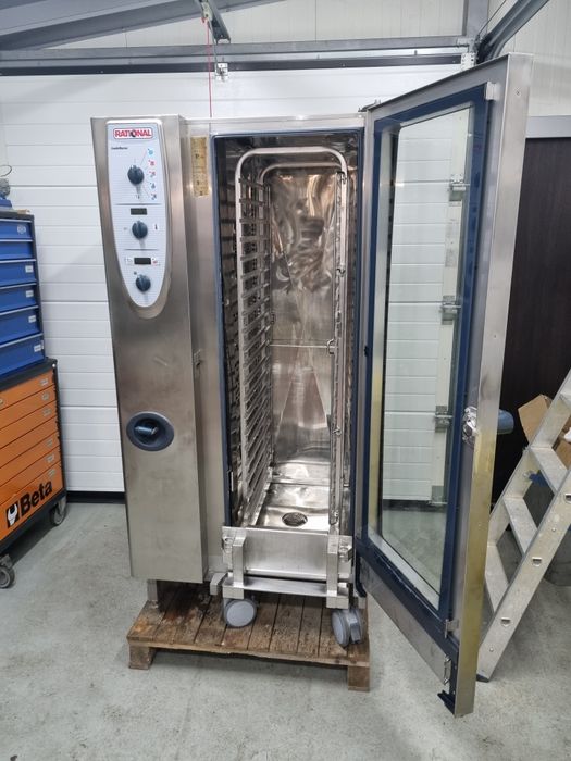 Piec konwekcyjno parowy Rational cm201e scc line gazowy