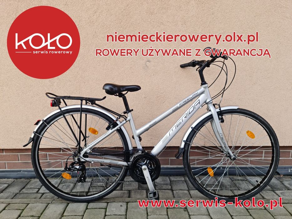 Rower damski damka MERIDA koła 28 SHIMANO okazja aluminium polecam