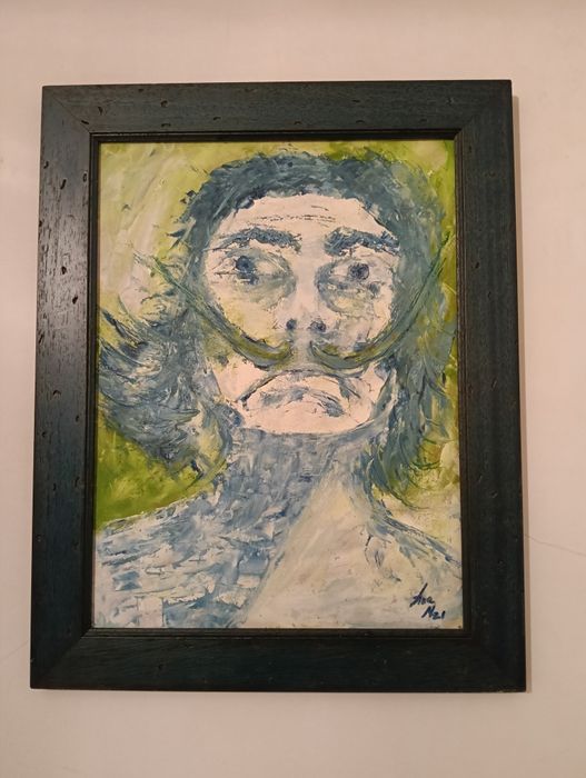 Quadro original e único de autor em acrílico sobre.