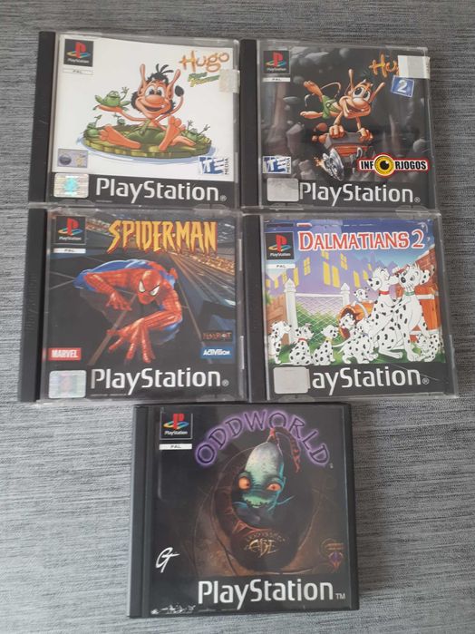 Varios jogos PlayStation 1