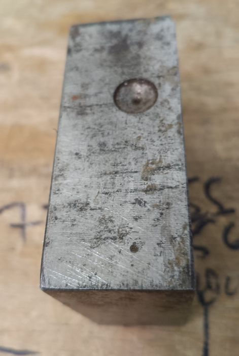 Кубик станочный каленный