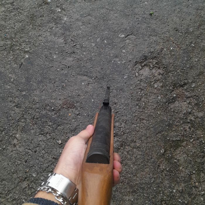 Arma pressão de ar 4.5 antiga