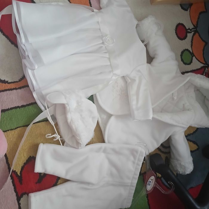 Ubranko do chrztu dla dziewczynki