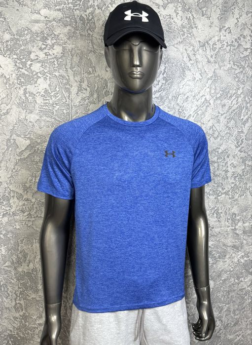 Under Armour Tech Tee футболка M размер спортивная синяя