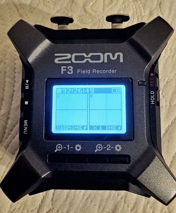 Gravador Zoom F3