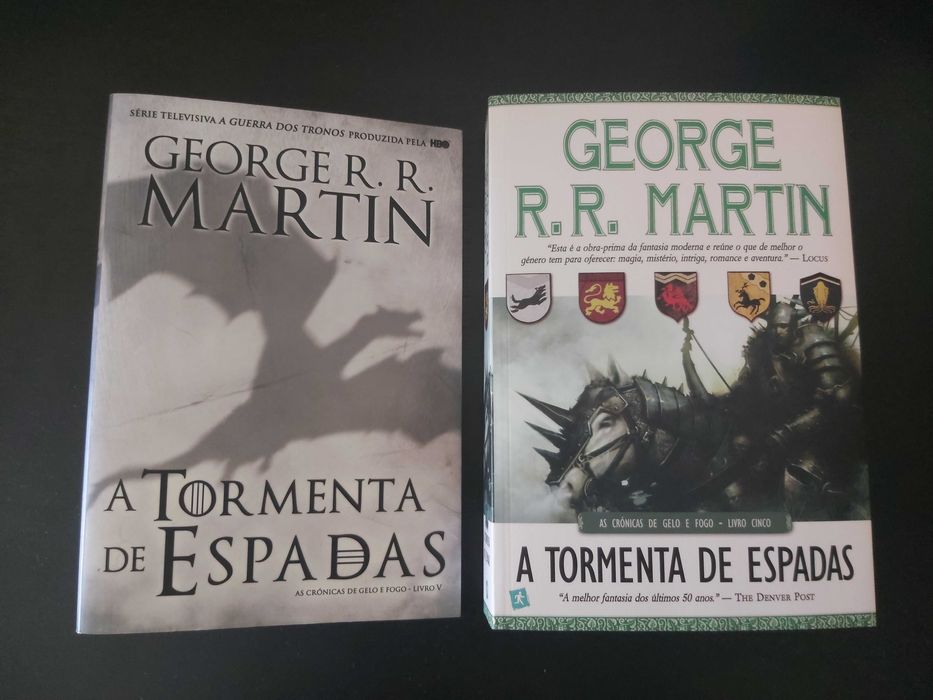 A Tormenta das Espadas - As Crónicas de Gelo e Fogo Livro 5