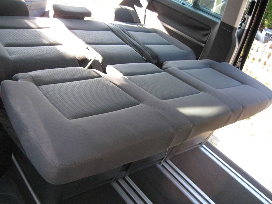 vw volkswagen transporter t5 multivan siedzenie łóżko