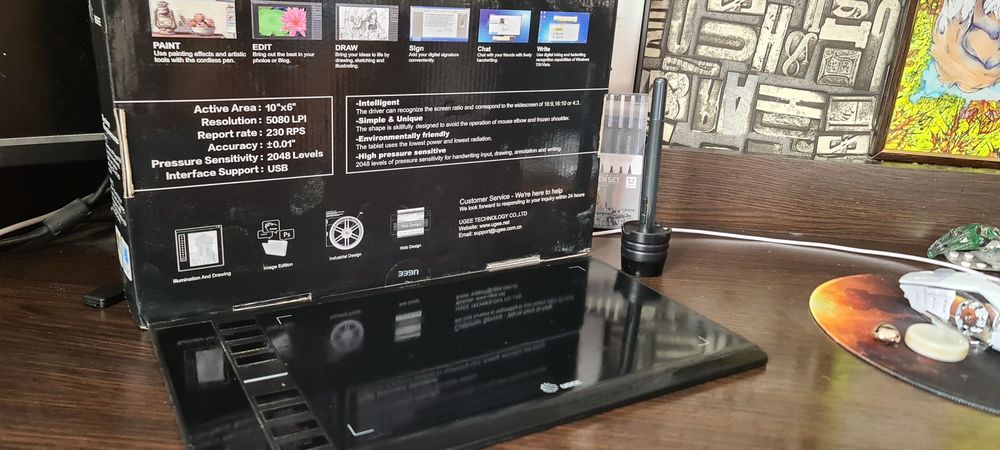 Продам графический планшет m708 ugee