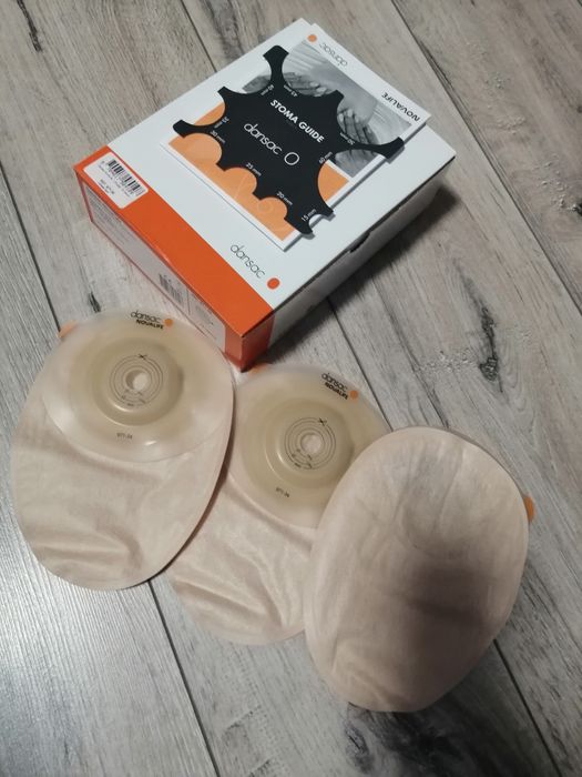 Стомічні калоприймачі, закриті, Dansac, однокомпонентні, з фільтром.