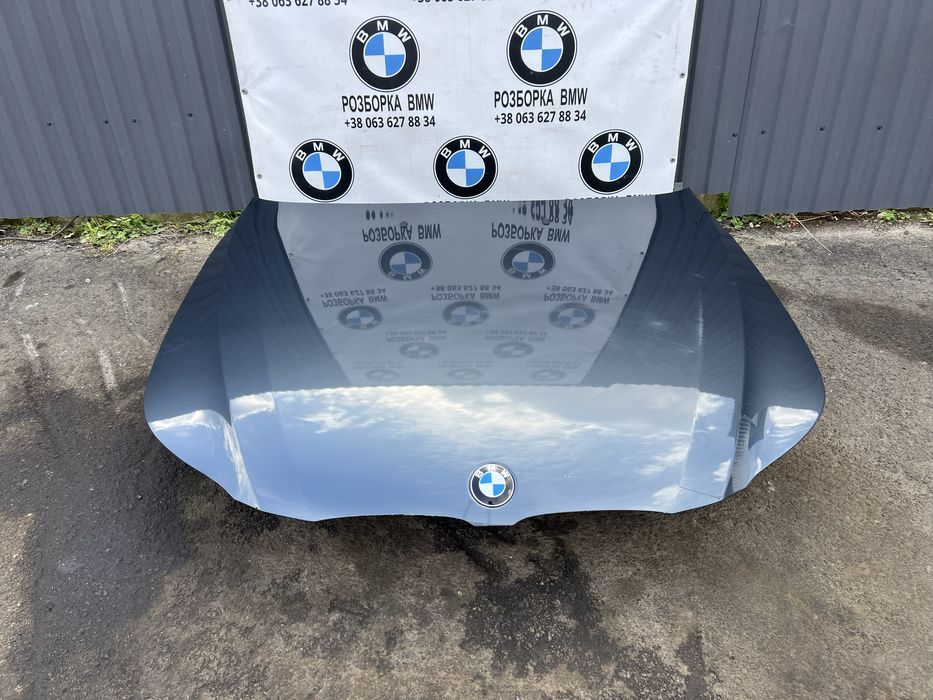Капот bmw e60 e61 бмв 5 колір a68 /7 platingrau metalliс