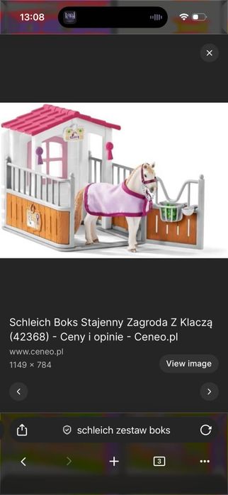 Schleich boks stajenny 42368