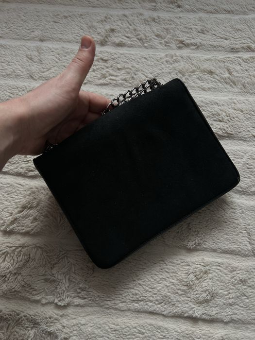 GUCCI Dionysus Small Suede Shoulder Bag Black сумочка жіноча чорна зам