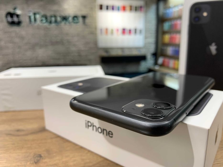 iPhone 11 128GB (Black) Neverlock. Кредит. Гарантія.