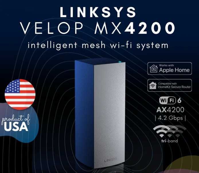 Linksys MX4200 преміум роутер WIFI6