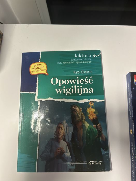 Opowieść wigilijna Karol Dickens  ksiażka plus płyta CD