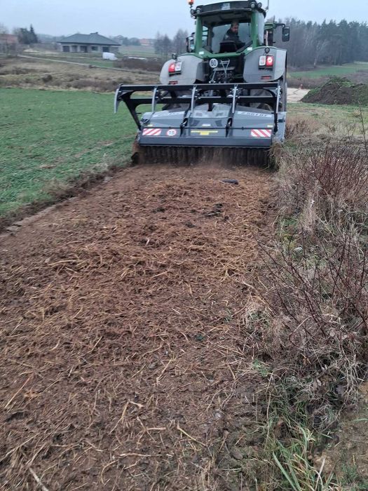 Mulczer leśny ,mulczowanie, oczyszczanie terenu,karczowanie