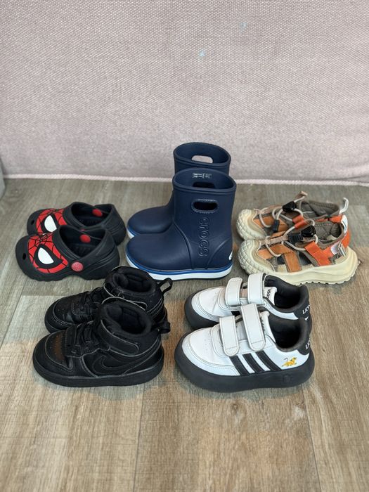 Nike court, crocs crosband, adidas кросовкі, кеди