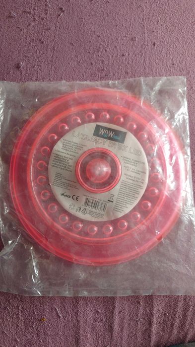 frisbee dla psa dysk z lampką led
