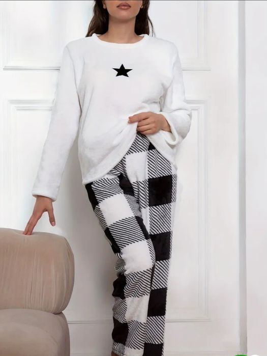 Жіноча піжама зимова м'яка флісова