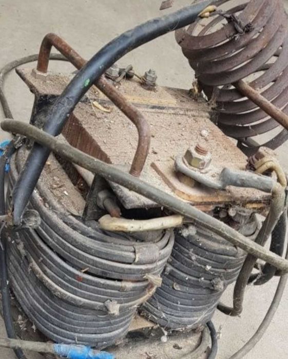 Сварочный аппарат советский, перемотан алюминием