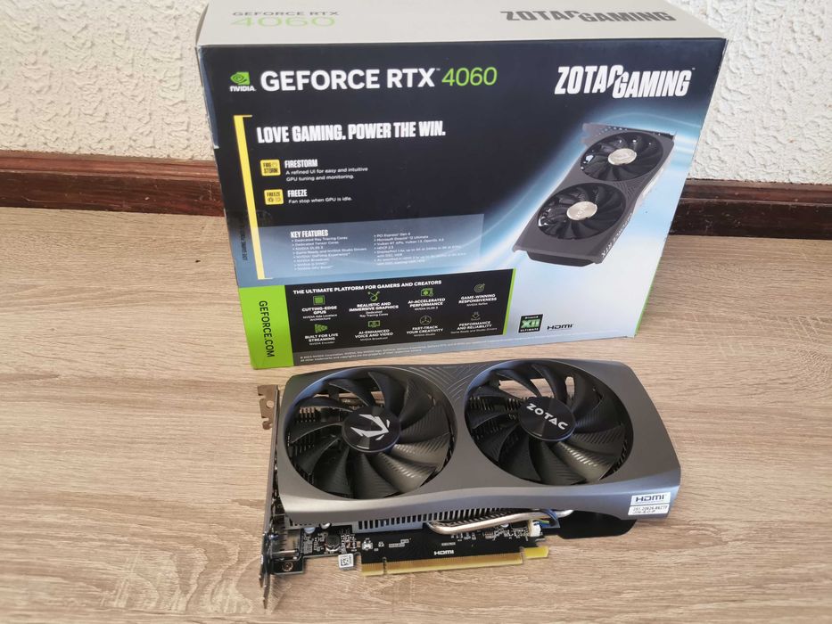 Gráfica nVidia RTX 4060 8GB
