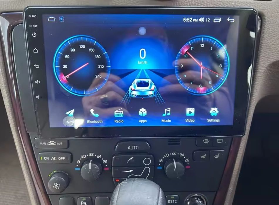 Radio Android Volvo S60/V70/XC70+ 4 GB RAM + 32 GB ROM +Carplay e Andr