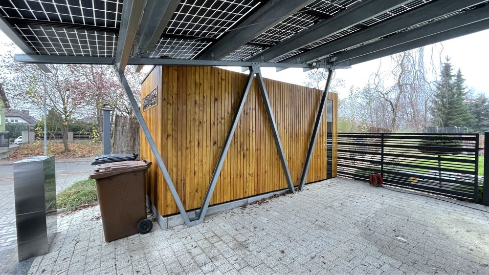 Domek narzędziowy Modrzew