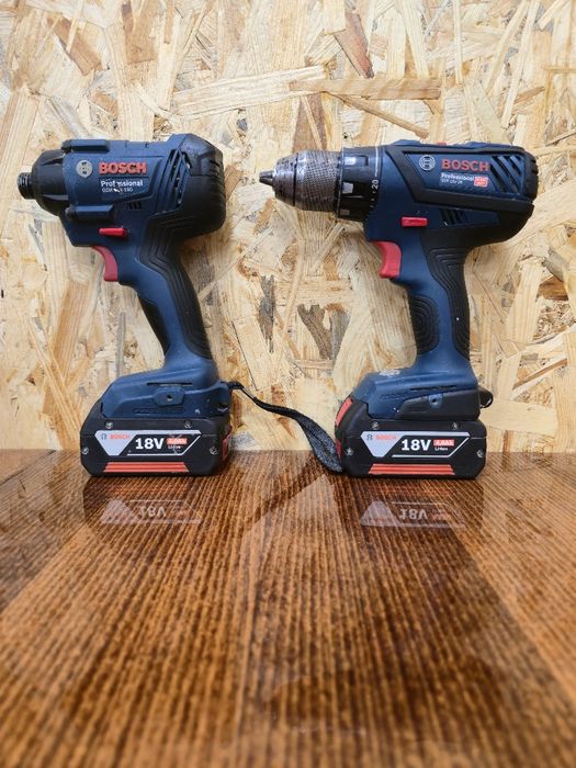 Комплект Bosch GSR 18V-28 та GDR 18V-160