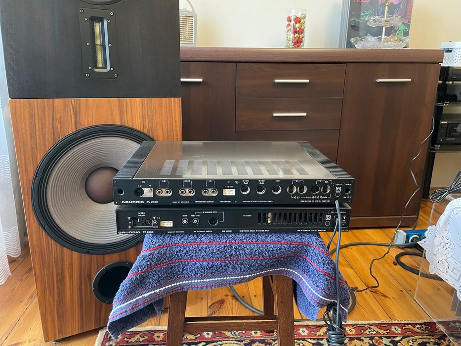 GRUNDIG SV 2000 + ST 2000 / Zestaw - Do Przeglądu '' Vintage ''