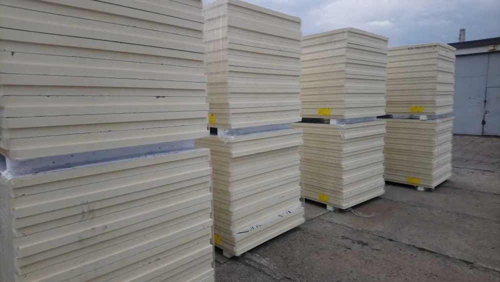 Płyta warstwowa izolacyjna płyty warstwowe PIR 100mm II gatunek