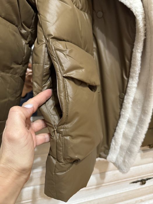 Куртка зима з натуральним хутром