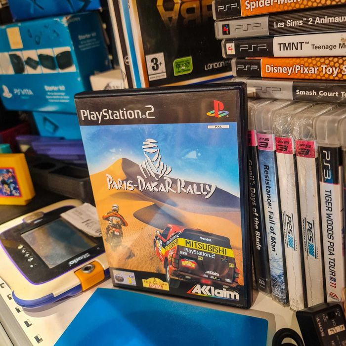 Paris-Dakar Rally – PlayStation 2 (Completo: Jogo + Manual + Folhetos)