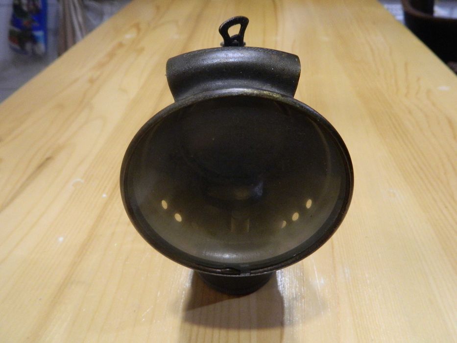 rowerowa lampa karbidowa