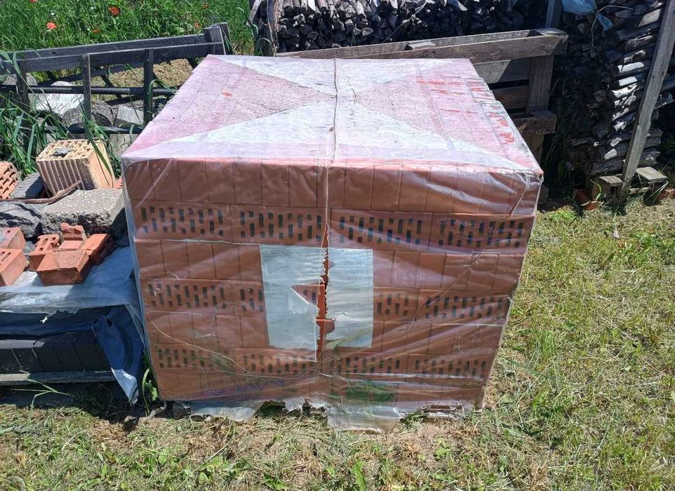 Cegła klinkierowa czerwona LODE JANKA Nowa paleta 420 szt + gratis