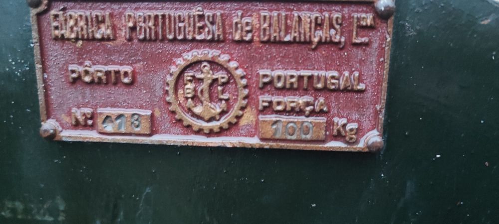 Balança  decimal antiga