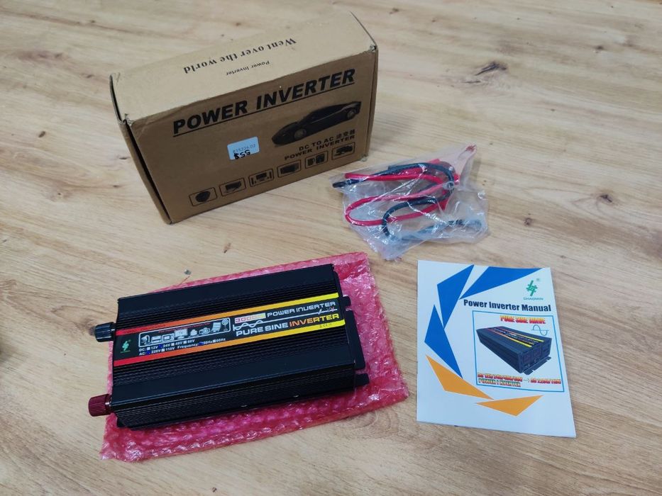 Інвертор 3000W. Чистий синус. 24V. 24 Вольт.
