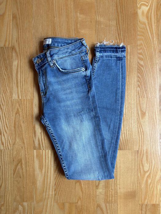 skinny jeans rurki damskie Zara r.34