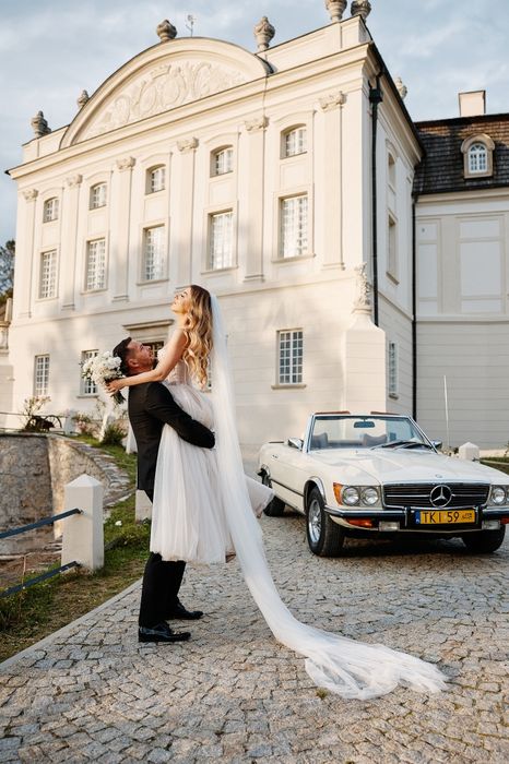 Najpiękniejszy Mercedes SL cabrio do ślubu sesji! Auto prowadzisz sam!