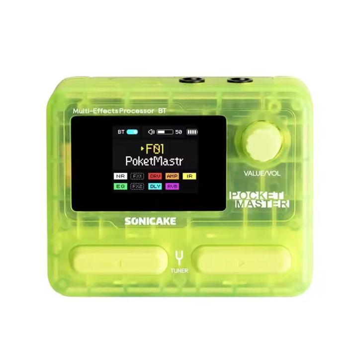 Sonicake Pocket Master (Англійська)мультиефектний процесор для гітари