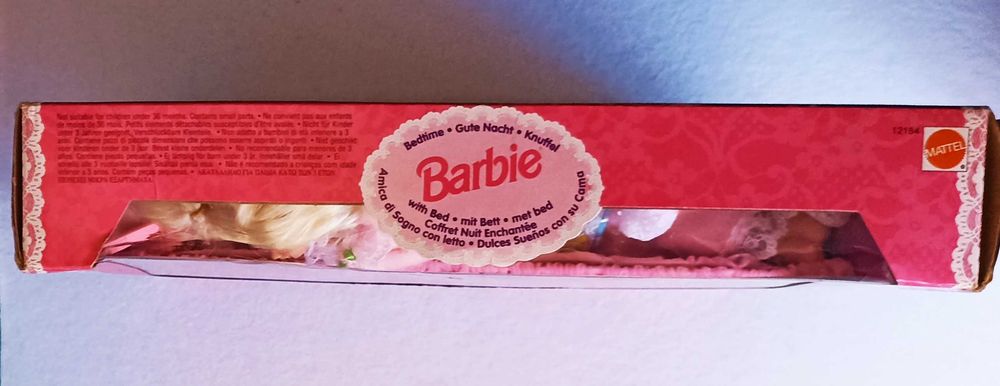 Barbie Bedtime com cama ano 1994 Mattel #12184