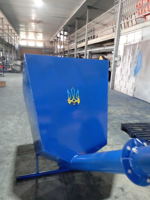 Шнек 219*6м, гвинтовий конвеєр, протруювач, погрузчик шнековый, бункер
