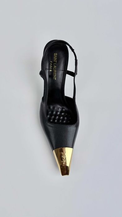 Туфлі слінгбеки жіночі Yves Saint Laurent ( YSL ) Jeanne Slingback Pumps