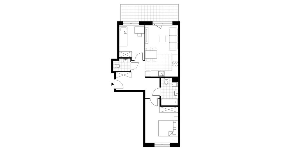 3-pokojowe mieszkanie 53m2 + balkon