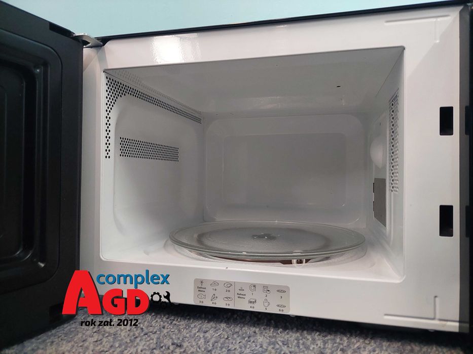 ROK GWARANCJA Mikrofalówka Whirlpool MWA260BL Czarna Wyświetlacz LED