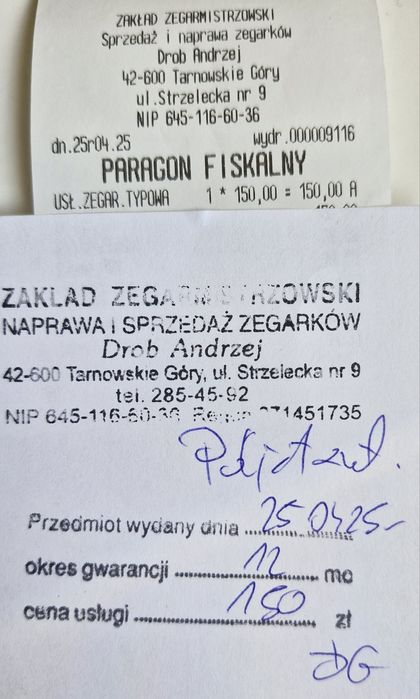 Zegarek Poljot automat automatic