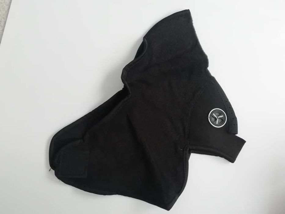 Maska termiczna filtr polar SPORT zima nos snowboard rower narty czarn