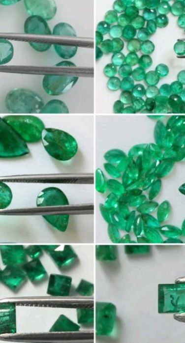 Esmeraldas lapidadas