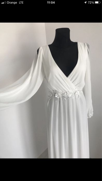 Piekna suknia Boho